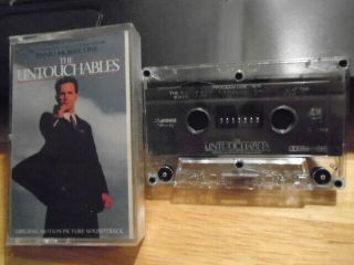 Rare Oop The Untouchables Cassette Tape Soundtrack Ennio Morricone Score 1987