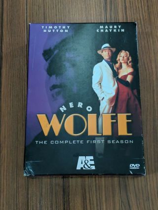 Nero Wolfe - The Complete First Season 1 One (dvd,  2004,  3 - Disc Set) A&e Rare