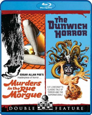 Dunwich Horror 1970 Murders In The Rue Morgue 1971 Blu - Ray Rare