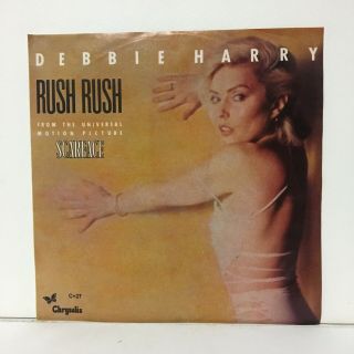 Debbie Harry - Rush Rush - Scarface - Rare Sinlge Mex 1984 - Electronic Pop Disco