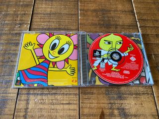 PaRappa the Rapper (Sony PlayStation 1,  1997) Complete - RARE - Shape 3