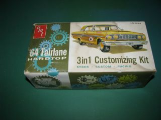 Amt 1/25 1964 Ford Fairlane Hardtop Box/instructions Only No Kit