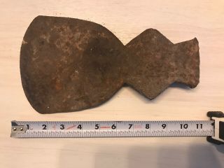 Antique Vintage Broad Axe Head Possibly Hand Forged Unmarked