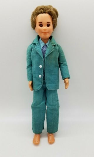 Rare Vintage Steve Sunshine Family Doll W/ Blue Suit Taiwan Collectible