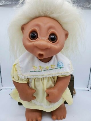 Vintage Rare Collectible Large Troll Doll - Classic