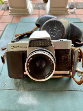 Very Rare Vintage Cavalier 35mm Film Camera W/case - Collectable Item