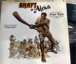 Rare Soul Funk Johnny Pate Shaft In Africa Vg,
