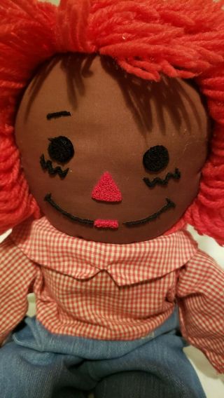 African American Raggedy Andy Vintage Doll By Kimberly Graham For Huggables 2