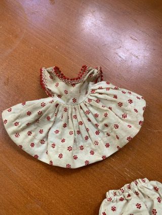 Vintage Ginger Cosmopolitan Doll & Toy Corp Dress With Panties