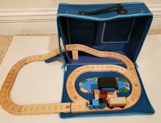 Thomas Wooden Rare Tidmouth Travel Set Exclusive Orange Rickety /ticket Booth