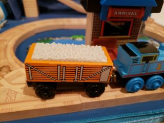 Thomas Wooden Rare Tidmouth Travel Set Exclusive Orange Rickety /Ticket Booth 3