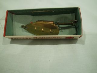 1950s Vintage Abu Record Fishing Lure 12 G 3/7oz G Box Made In Sweden