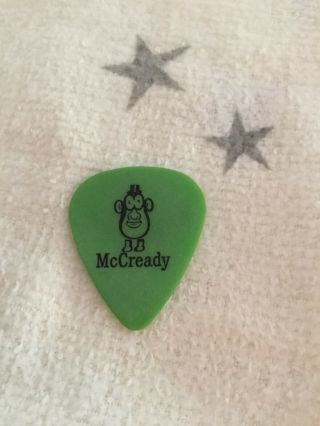Pearl Jam Mike McCready Guitar Pick Cherub Potato Head Rare Green 2