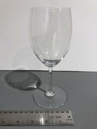 Baccarat France Haut Brion Pattern Crystal Tall Water Glass Rare Size 7 1/4 "