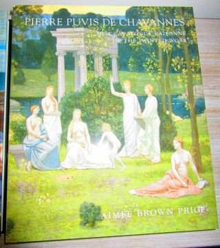 Pierre Puvis de Chavannes: A Critical Study of His Life & Art by Price Rare VGC 3