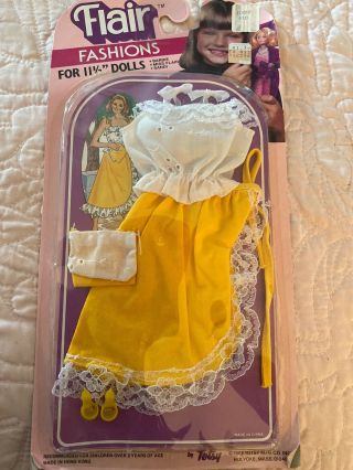 Flair Fashion Doll Outfit By Totsy.  Still In Package.  For Barbie/clones
