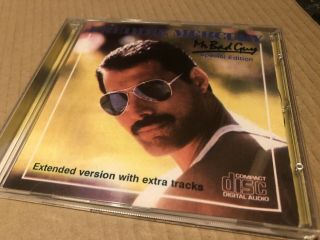 Queen Freddie Mercury Mr Bad Guy Rare Limited Cd With Extra Tracks Nr