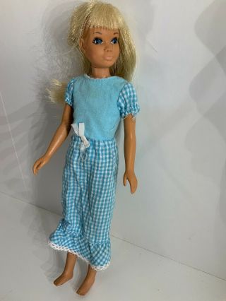 Vintage Mod 1971 Blonde Sun Set Malibu Tnt Skipper Barbie Doll