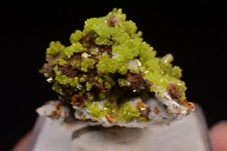 5.  G Natural Clear Green Pyromorphite Crystal Cluster Rare Mineral Specimen China