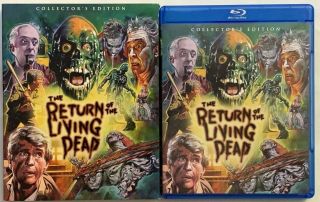 The Return Of The Living Dead Collectors Edition Blu Ray,  Rare Oop Slipcover