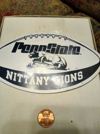 Very Rare Penn State Nittany Lions Football Magnet 6 1/2 " X 3 1/2 "