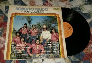 ROBERTO PULIDO Y LOS CLASICOS EL CABALLO BAYO TEXMEX CHICANO NORTEÑO RARE LP VG, 3