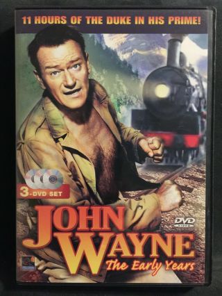 Rare John Wayne: The Early Years 1932/33 3 12 Episode Serials Three Musketeers