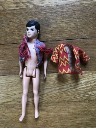 Vintage Dawn Doll Gary Topper With Shirt And Vest