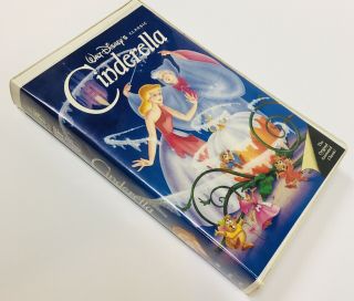 Cinderella (1988 Vhs) Rare Black Diamond Classic Edition