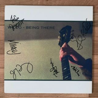 Wilco Whole Band Hand Signed Being There Vinyl Album Rare
