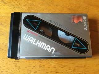 Rare Vintage Sony Walkman Wm - 100 Ultra - Compact Stereo Cassette Player – Silver