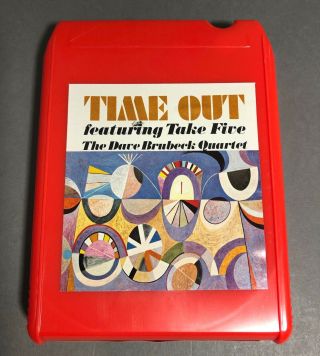 Dave Brubeck " Time Out " Rare 8 Track Tape Pad/foil Sounds Great
