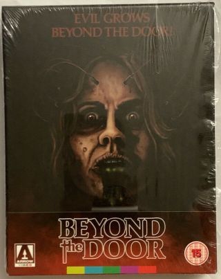 Beyond The Door Limited Edition Blu Ray 2 Disc Rare Oop Arrow Video Uk Import