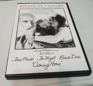 Coming Home Dvd 2014 Jane Fonda Jon Voight Bruce Dern Kino Lorber 1978 Rare Oop