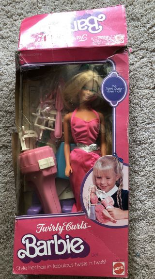 1982 Mattel Barbie " Twirly Curls " Blonde 5579
