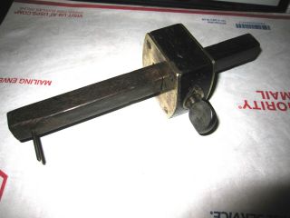 Antique Unknown Maker Rosewood Mortise Marking Gauge Fair Cond.