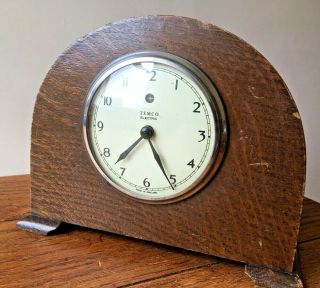 Vintage Art Deco Temco Electric Mantel Clock - Restoration / Upcycle Project