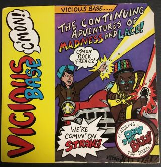 Rare Vicious Base C’mon 1991 Vintage Lp Vinyl Record Album