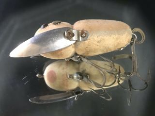 Old Heddon Mouse Crazy Crawler Fishing Rod Lure 3