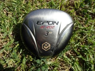 Rare Epon Af 202 3 Ht Wood 15 Head Only Made In Japan
