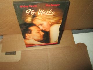 9 1/2 Weeks Rare Sexy Unrated Dvd Mickey Rourke Kim Basinger 1986