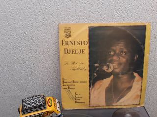 Rare Afro Lp Ernesto Djedje Le Roi Du Ziglibithy
