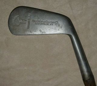 Old Vintage Antique Hickory Shaft Golf Club By Hillerich & Bradsby