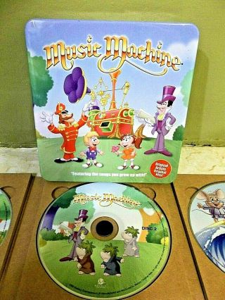 Music Machine - Self - Titled (2008) - 2 Cd,  1dvd,  Song Book - Collector 