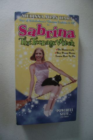 Sabrina The Teenage Witch Rare Vhs Tape Tv Show Melissa Joan Hart