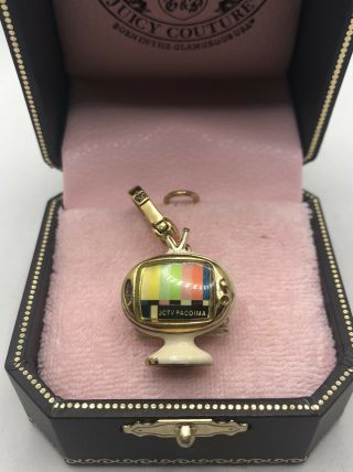 Juicy Couture Vintage Retro Tv Charm Rare And Vhtf