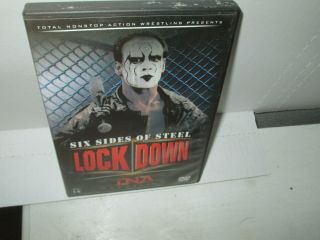 Tna Wrestling - Lockdown 2006 Rare Dvd Aj Styles Abyss Sting Jeff Jarrett