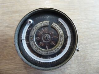 Rare Antique Double Sided Pocket Barometer