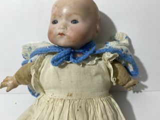 Antique Am Armand Marseille Dream Baby Bisque Vtg Doll Germany Facial Color