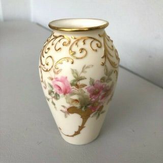 Antique Royal China Worcester Bud Vase – 4” Tall - 461 / G